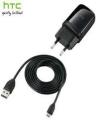 HTC DESIRE 626/ 628/ 630/ 650 - 1.5A HTC CHARGER ADPATER WITH Micro USB CABLE - BLACK. 