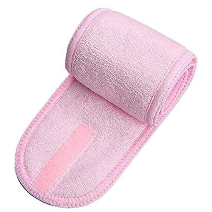 Soft Adjustable Hair Wrap Toweling Band – Pack of 1/2/3/6 – Comfortable Headband for Facial Care, Makeup & Spa