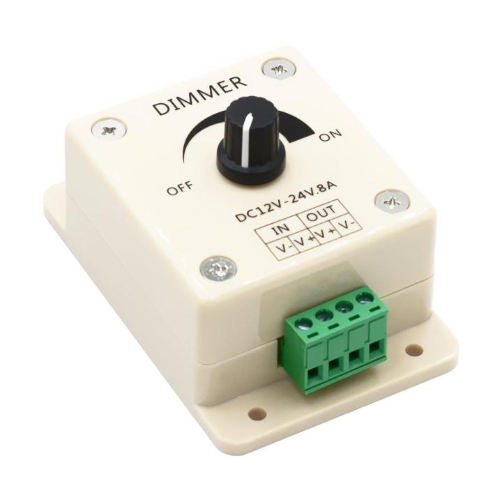 Voltage Regulator DC-DC Voltage Stabilizer 8A Supply Adjustable Speed Controller DC 12V LED Dimmer 12 V