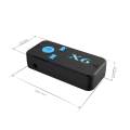 X6 Wireless Bluetooth Receiver 3.5mm Jack AUX Audio Stereo Music MIC Car Adapter. 