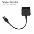For PS2 to PS3 Controller Adapter PlayStation 2 to USB Cable for PC PlayStation3. 