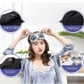 【Footprint】 New Anime Sleep Mask Cotton Sleeping Eye Mask Cute Kids Cartoon Eye Cover Blindfolds Travel Home Eyes Relax Masks Eyepatch. 