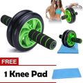 Abdominal Wheel Abs Workout Ab Wheel Exercise Equipment with Mat Arm Waist Leg Gym Abdominal Muscle Trainer Home Gym. 