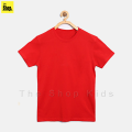 The Shop - Pack Of 3 - Multicolor Basic Round Neck Plain T Shirt For Boys & Girls Kids, 1 Year To 14 Years - PT1-HG3. 