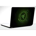 -gaming-series-green-logo-razer-snake-nature-lakes laptop back vinyl skin sticker 12 13 14 15 15.6 inch size for all laptop skin sticker. 