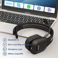 AIKELA M100C Calling Bluetooth Headset, Wireless earphone with Mute Microphone, Hifi Sound, 30hrs Talktime PC Headset for Teams, Hands-Free Comfort Phone Headset for Car/Home Office/Online Conference/Call Center/Business. 
