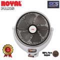 Royal Fans Louver Bracket / Wall Fan / grill bracket fans - Copper Winding - 14 inches for office room bed room. 