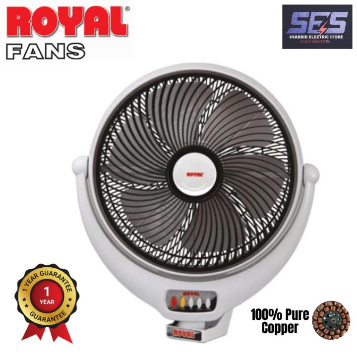 Royal Fans Louver Bracket / Wall Fan / grill bracket fans - Copper Winding - 14 inches for office room bed room