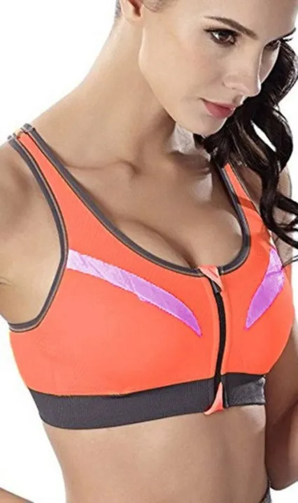 Shopspot%20Women%20Sports%20Bra%20Front%20Zipper%20Closure%20Professional%20Anti%20Vibration%20Padded%20Shockproof%20For%20Workout%20Running%20Gym%20Exercise%20Comfortable%20pushup%20bra%20for%20girls%20sports%20bra%20with%20deep%20V-neck%20design%20-%20Image%206