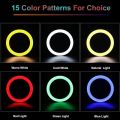 Rechargeable Selfie LED Ring Light - TikTok Light - Musically Light - 36(7 colors mix in one item) Leds smart phone. 