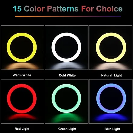 Rechargeable%20Selfie%20LED%20Ring%20Light%20-%20TikTok%20Light%20-%20Musically%20Light%20-%2036(7%20colors%20mix%20in%20one%20item)%20Leds%20smart%20phone%20-%20Image%204