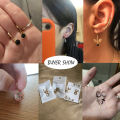 Small Gold Hoop Earrings for Women Evil Eye Huggie Earring Star Earrings Gift For Women Black Hoops Earrings Jewelry. 