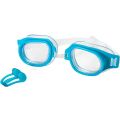 Bestway Hydro-Swim Protector Set For Kids Swimming Goggles High Style Hydro Splash Swimming Kids Glasses, Nose Pin, Ear Plug Hydroswim Lil Lightning Swim Sets Protect Your Child’s Eyes Swimming Kit 3 in 1 Set Eyes, Nose and Ears Protection 26034. 