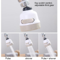 Kitchen Faucet Sprayer, Universal 360 Degree Rotary Faucet Aerator Anti Splash Water Saving Shower head Nozzle Three Gear Adjustable Filter Tap for Kitchen Bathroom. 