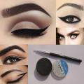 Aqua Cake Eyeliner with Extra Brush Water Proof Beauty Makeup. 