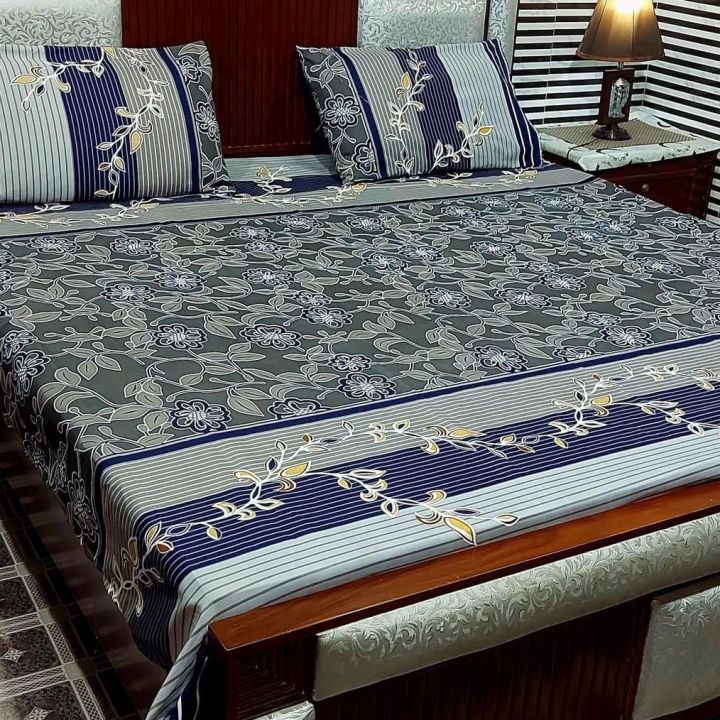 King Size Double Bedsheet Set with 2 Pillows: Luxurious Comfort for Your Bedroom