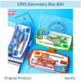 ORO MATH A DOX Geometry (Mathematical or Mathematics) Box – Complete Math Kit for Students & Professionals, Art No. 800. 