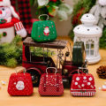 Christmas Hand Bags Decoration Makou Iron Handbag Candy Box For Kids Gift Small Iron Box Mini Handbag Christmas Decorations. 