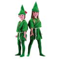 COS Halloween Green Elf Robin Hood Character Costumes Adult and Child Peter Pan Peter Pan Costumes. 