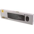 wireless keyboard mouse set zidli KM-60 2.4GHz wireless keyboard & mouse black. 