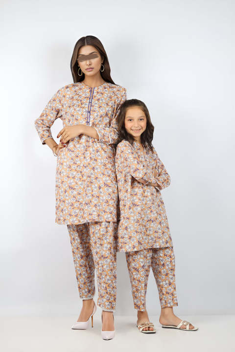 Saya - Printed Lawn Stitched 2 Piece (Shirt/Trouser)