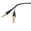 Headphone 3.5mm Splitter Mic Cable for Computer, Headset 3.5mm Female to 2 Dual Male Microphone Audio Stereo Jack Earphones Port Connector to Gaming Speaker PC Adapter. 