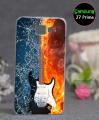 Samsung J7 Prinme Pouch Cover - Guitar Soft Back Cover Case for Samsung J7 Prinme. 