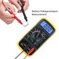 XTMAX XL830L Digital Multimeter, Multi Meter Manual Ranging Includes Volt Meter Digital, Ammeter, Ohmmeter with Backlight LCD. 