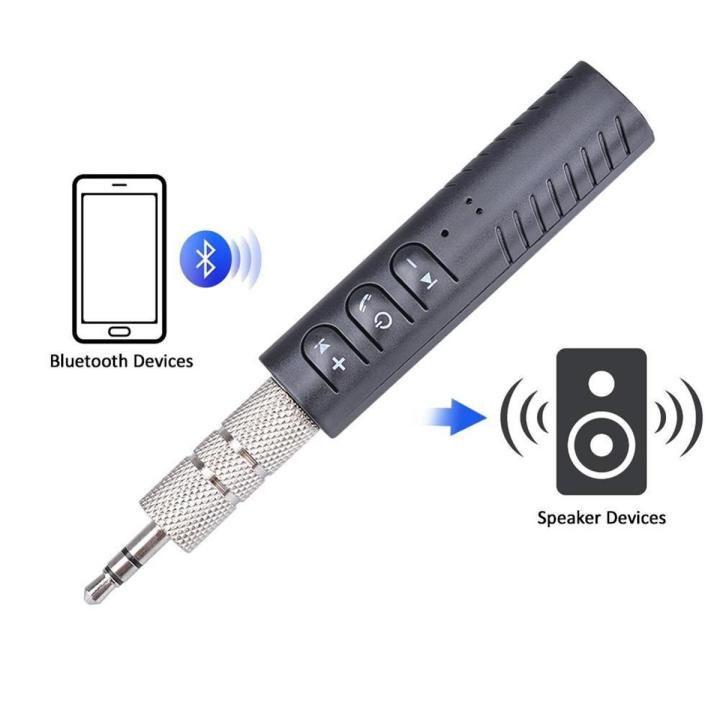 Bluetooth Aux Wireless Audio Receiver for Car and Home, Wireless Music and Call Solution, Universal Compatibility