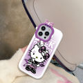 For OPPO A12/A7/A5S/A12S Back Cover Cartoon Cute Hello Kitty Pattern Phone Case Monster Lens Phone Shell Soft Protective Cover Shockproof Cellphone Casing. 
