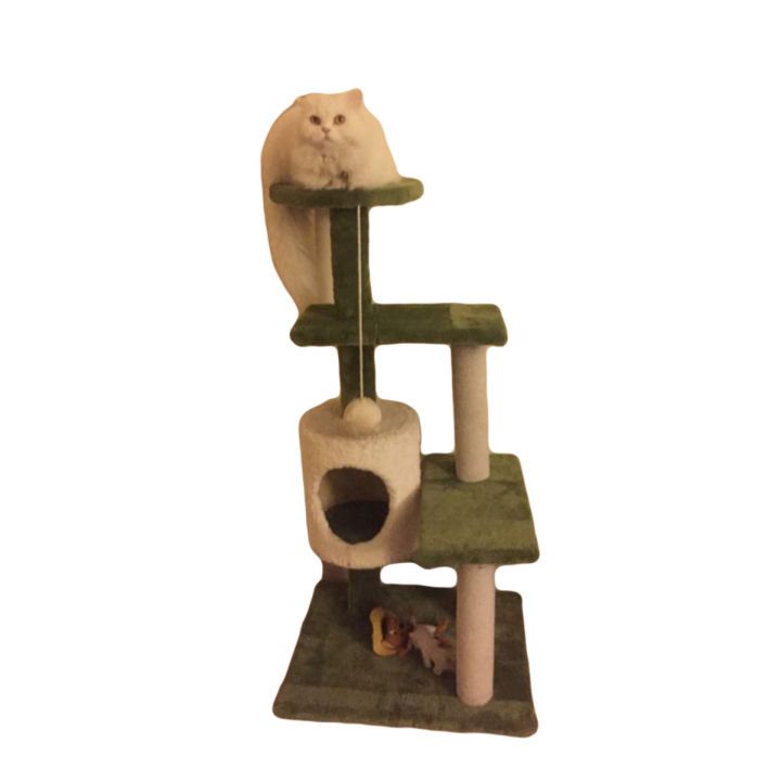 Cat Tree Pet House - Condo Furniture Scratch Post - Multi Colour