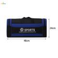 Travel Duffle Bag Adults Portable Sports Gym Bag for Weekend Outdoor Fitness Blue. 