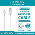 Romoss CB05 1M Micro USB Charging and Data Cable (CB05-101-03). 