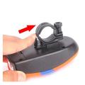 LED Front Head Light & Bell Horn Hooter Siren Alarm Bicycle Cycling LED Front Light. 