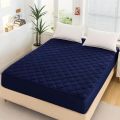 Quilted Waterproof Mattress Cover/ Mattress Protectors/Water Resistant Mattress Cover/Single, Double, King, Queen.. 