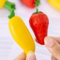 Large Size Mango Strawberry Fruit Eraser Student Rubber Erase Tools Stationery. 