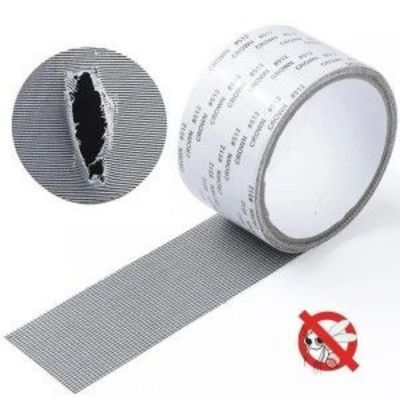 Window Screen Repair Tape Mesh Kit – 1.96 X 32.8 Ft Fiberglass Roll, Strong Adhesive, Self-Adhesive Patch For Windows, Tents, RV Screens, Patio Doors Window Screen Repair Tape Mesh Kit – 1.96 X 32.8 Ft Fiberglass Roll, Strong Adhesive, Self-Adhesive Patch For Windows, Tents, RV Screens, Patio Doors
