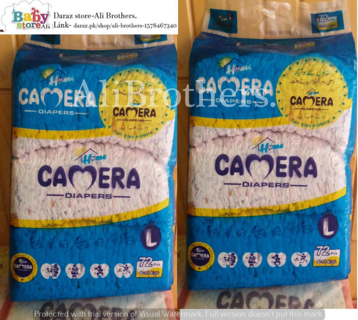 Camera%20Baby%20Diapers%20in%20P%20Tape%20Mega%20Pack%20Size%204%20Large-%2072Pcs)%20(9-14Kg)%20-%20Image%203