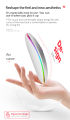 Wireless Mouse RGB Rechargeable Bluetooth Mouse 2.4G Silent Mause Ergonomic Mini Mouse USB Optical Mice For PC laptop Computer. 