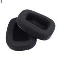 Replacement Soft Flannel/Protein Leather Ear Pad Cushion for Logitech G633 G933. 