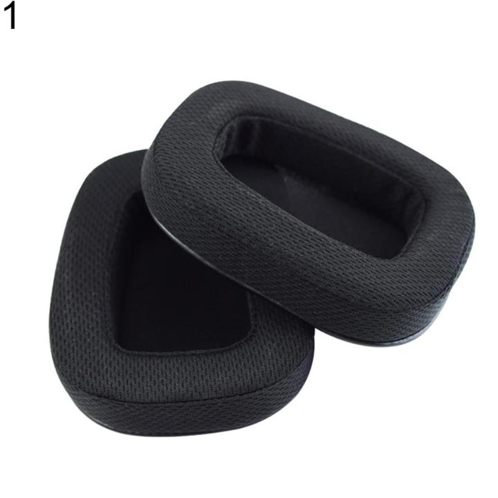 Replacement Soft Flannel/Protein Leather Ear Pad Cushion for Logitech G633 G933