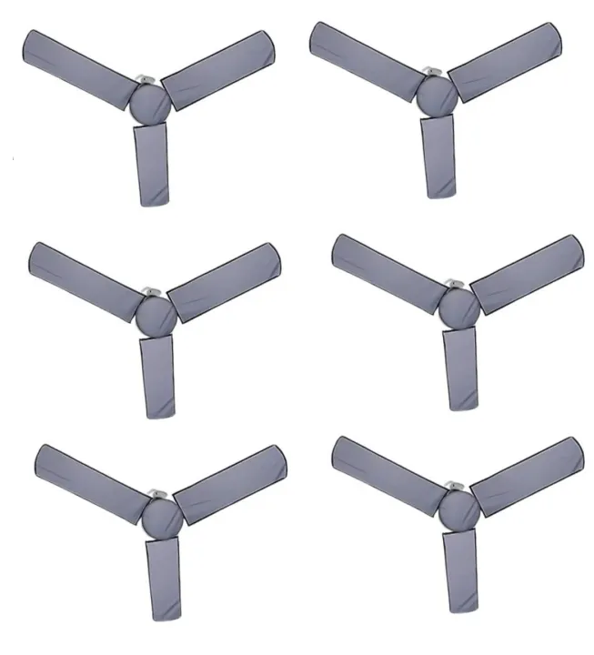 Pack%20of%2005%20Fan%20Cover%20Set%20-%20Ceiling%20Fan%20Blades%20&%20Motor%20Washable%20and%20Dust%20Proof%20Cover%20Grey%20-%20Image%204