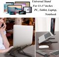 Laptop Stand, Portable Aluminum Laptop Stand, Ventilated Laptop Holder, Aluminum Laptop Stands. 