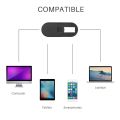 WebCam Front Camera Cover for ipad for Iphone Samsung Anti-Hack Anti-Dust Cover Shutter Magnet Slider Plastic Webcam Cover-1pc. 