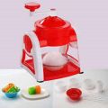 Portable Manual Ice Crusher Multi-function Hand Shaved Ice Machine Ice Chopper. 