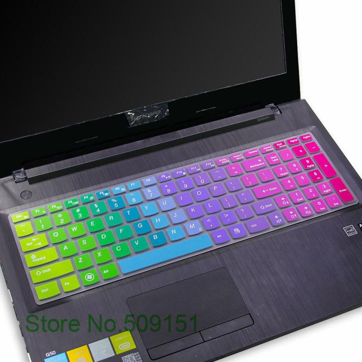 【3C VictoryEagle Store】Silicone Keyboard Protector Cover Skin for Lenovo G50 G50-70 G50-30 B50 B50-30 B50-70 B50-45 Y50