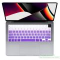 Laptop Keyboard Cover for Macbook Pro14 16 M1 Max 2021 Silicone English Keyboard Protector Skin for Macbook Pro 14.2 A2442 A2485. 