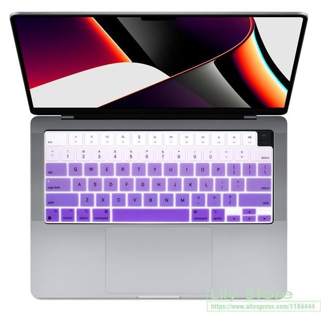 Laptop%20Keyboard%20Cover%20for%20Macbook%20Pro14%2016%20M1%20Max%202021%20Silicone%20English%20Keyboard%20Protector%20Skin%20for%20Macbook%20Pro%2014.2%20A2442%20A2485%20-%20Image%206