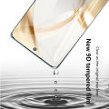 Biruiqu 2Pcs For Honor 200 9H 2.5D Full Cover Tempered Glass Screen Protector Film Black. 