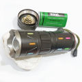 2KM range Aluminum Body Super Bright Flashlight XA-P801 Imported P80 Laser torch with Power bank. 